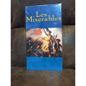 Les Miserables 1957 Jean Gabin VHS color 210 mins - NEW SEALED